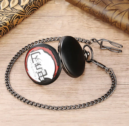 DEMON SLAYER Antique Pocket Watch Keychain