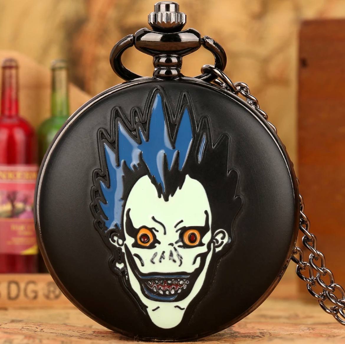 DEATH NOTE Antique Pocket Watch Keychain