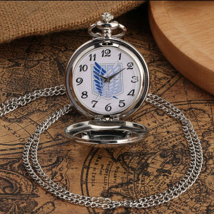 ATTACK ON TITAN Antique Pocket Watch Keychain