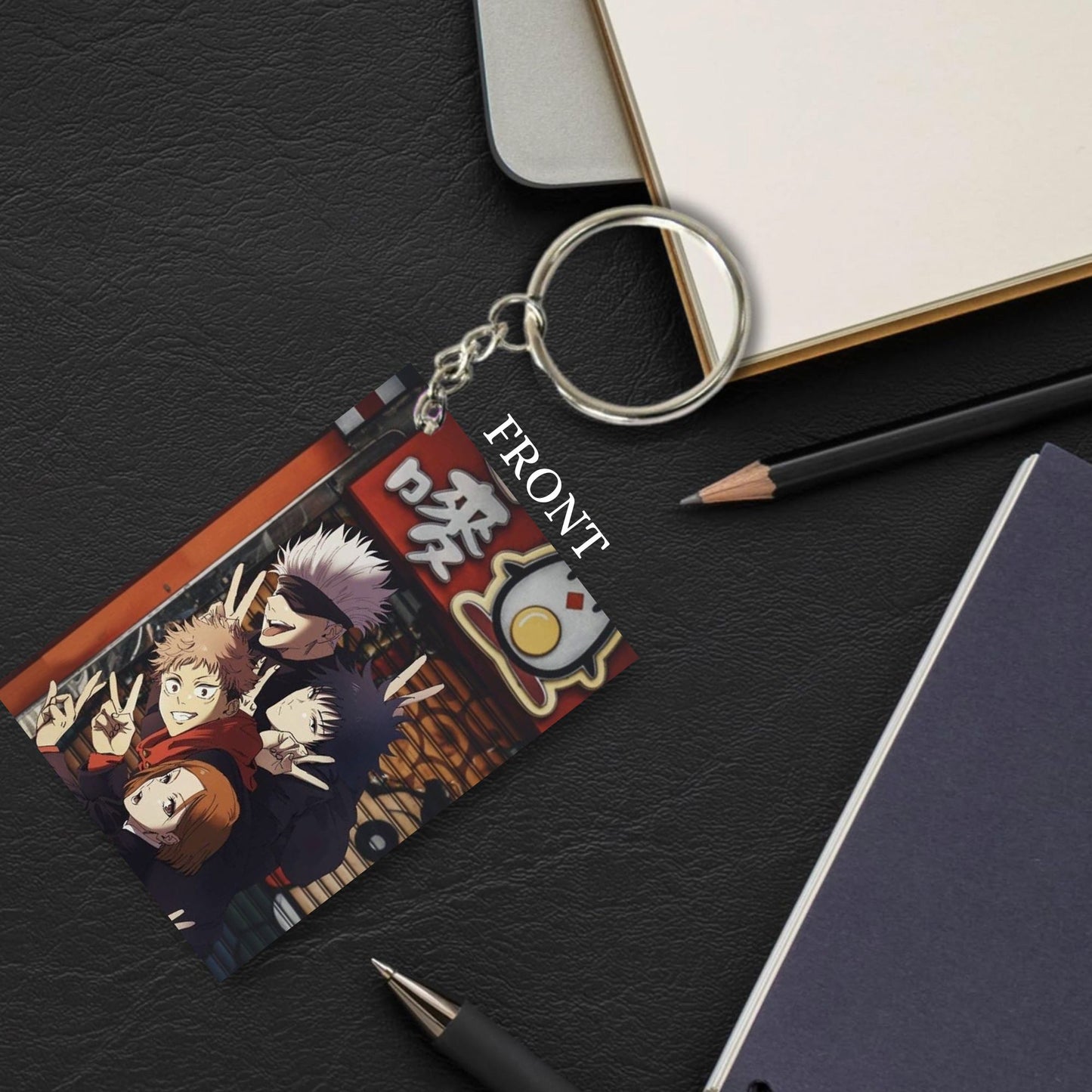 JUJUTSU KAISEN Anime Unique Style 4 pcs Combo Keychain