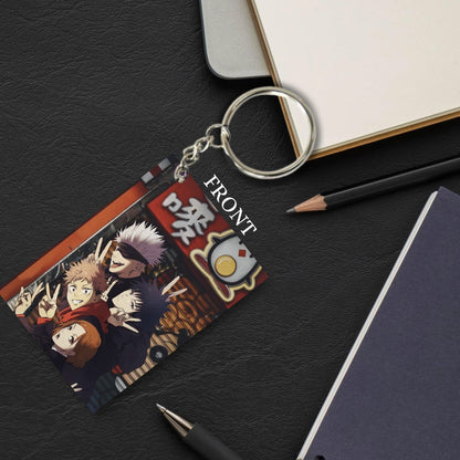 JUJUTSU KAISEN Anime Unique Style 4 pcs Combo Keychain