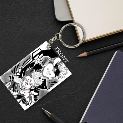 JUJUTSU KAISEN Anime Unique Style 4 pcs Combo Keychain