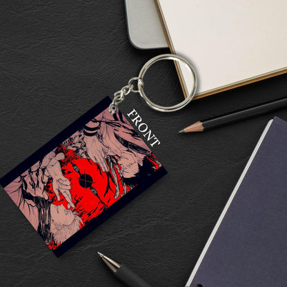 JUJUTSU KAISEN Anime Unique Style 4 pcs Combo Keychain