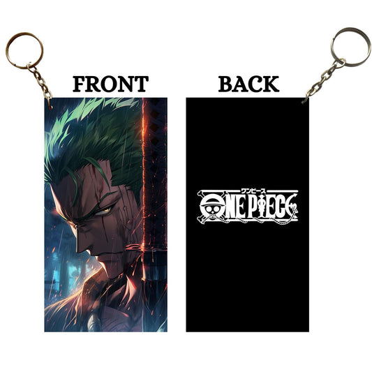 ONE PIECE ZORO FAN ART Keychain