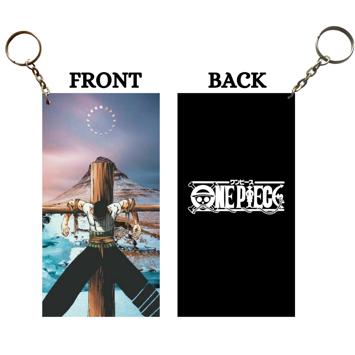 ONE PIECE FIRST APPEARENCE ZORO Anime Keychain