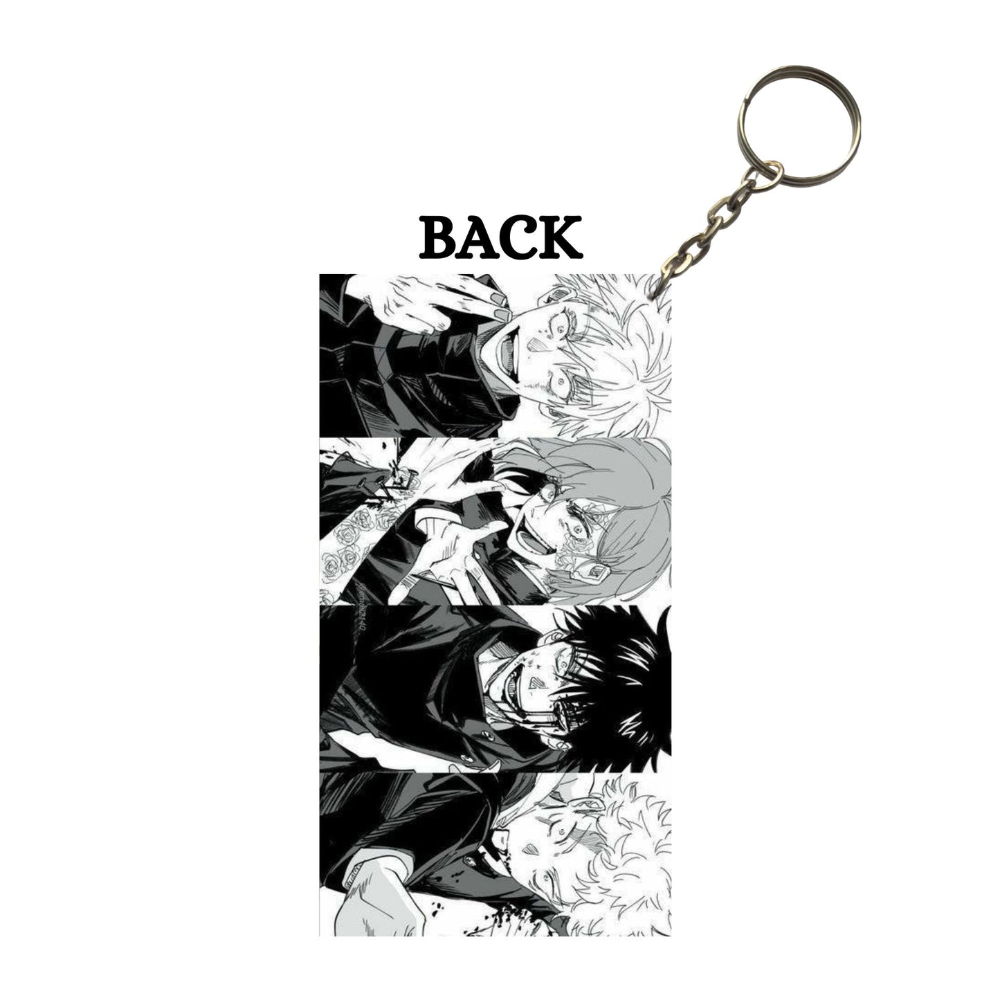 Jujutsu Kaisen SUKUNA HELL FIRE  Keychain