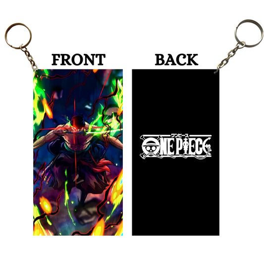 ONE PIECE HELL KING ZORO Keychain