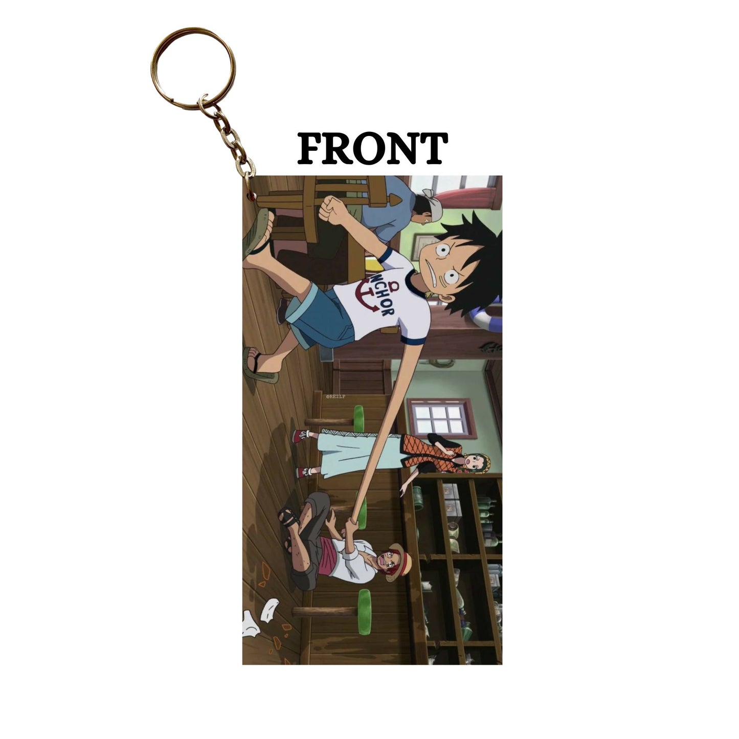 One Piece LUFFY Anime Keychain