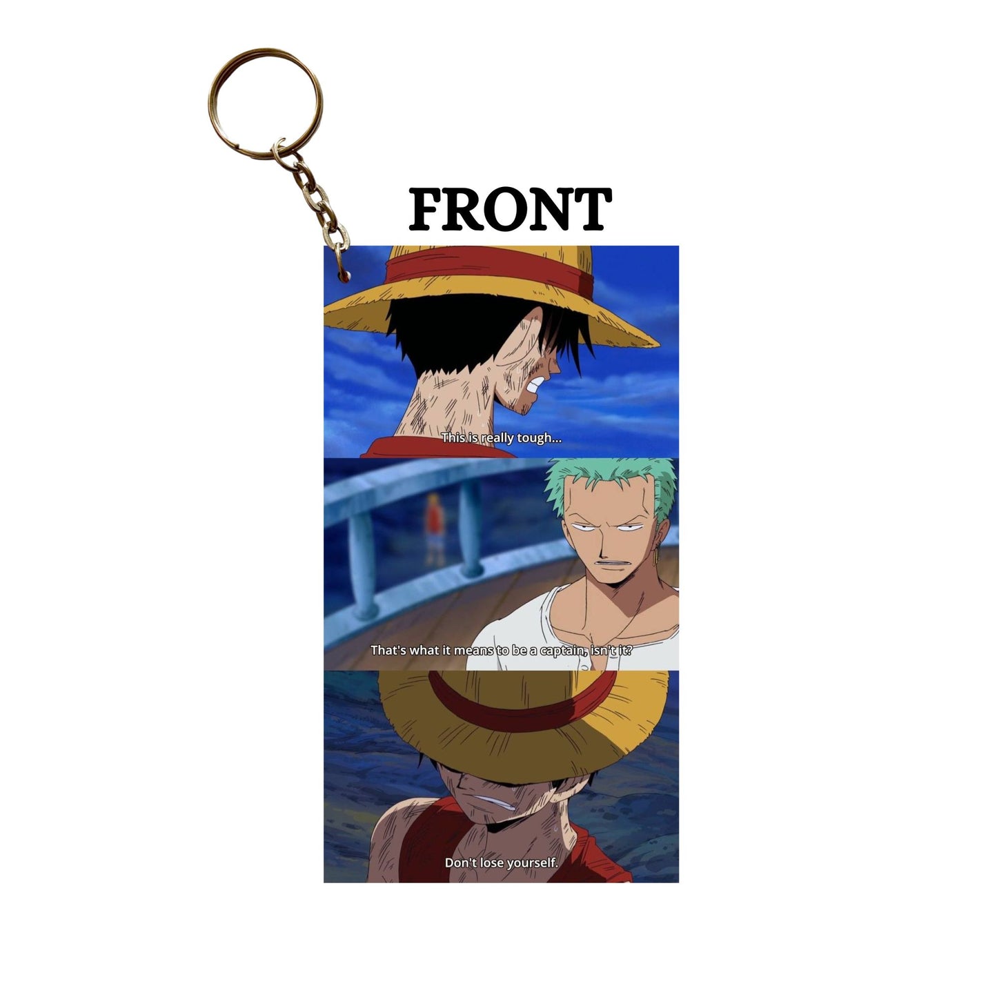 LUFFY x ZORO Keychain