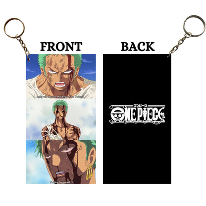 ZORO NOTHING HAPPEND Anime Keychain